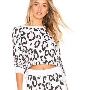 Wildfox cropped sweatshirt